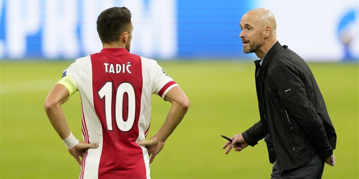 Tadic looft Ten Hag en Gravenberch: "Een topcoach"