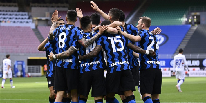 Kampioen Inter verslapt niet en verplettert Sampdoria