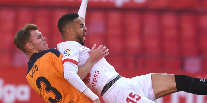 Sevilla mag nog dromen van titel na goal tegen Cillessen