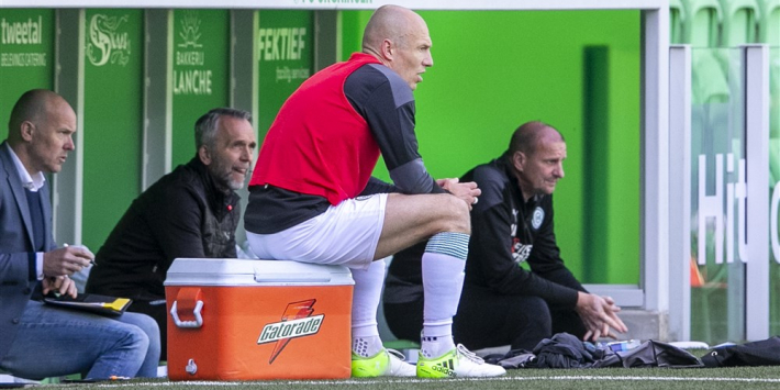 Robben ontbreekt komend weekend bij FC Groningen