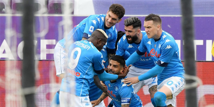 Napoli duwt Juventus met zege weer naar Europa League-plek