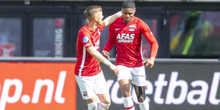 AZ neemt laat in oefenduel afstand van Panathinaikos