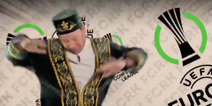 Video: Slutsky viert hilarisch feest na Europees ticket
