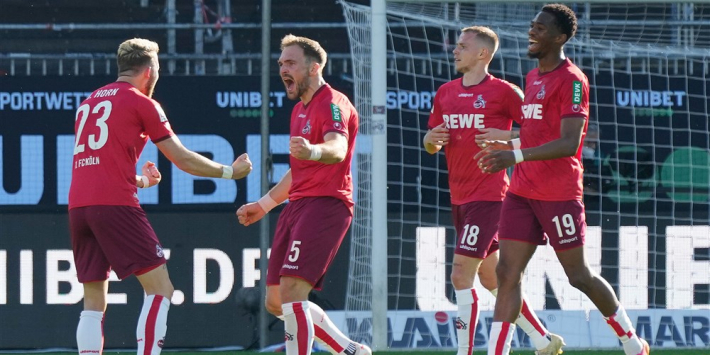 Köln voorkomt in bizar duel volgend hoofdstuk in knipperlichtrelatie
