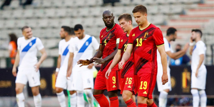 Ook België stelt teleur in eerste oefenwedstrijd