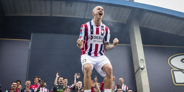 Willem II neemt met pijn in het hart scheid van Holmén