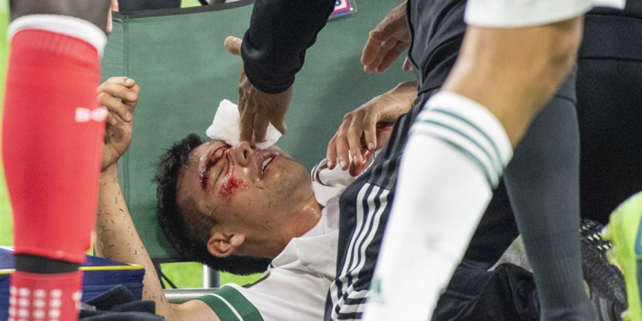 Lozano haalt opgelucht adem: schade na botsing valt mee