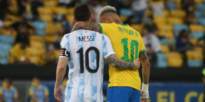 'Slechte verliezer' Neymar feliciteert 'vriend en broer' Messi