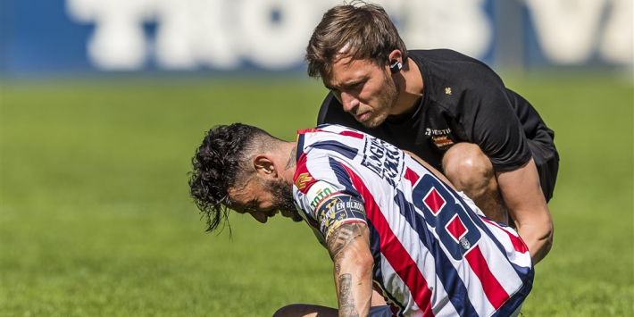 Willem II-er Llonch schreeuwt het uit: "Ziet er niet zo goed uit"