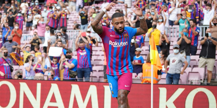 Memphis en De Jong belangrijk voor winnend Barça