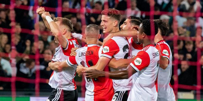 Feyenoord meldt zich in top Eredivisie na wereldgoal Linssen