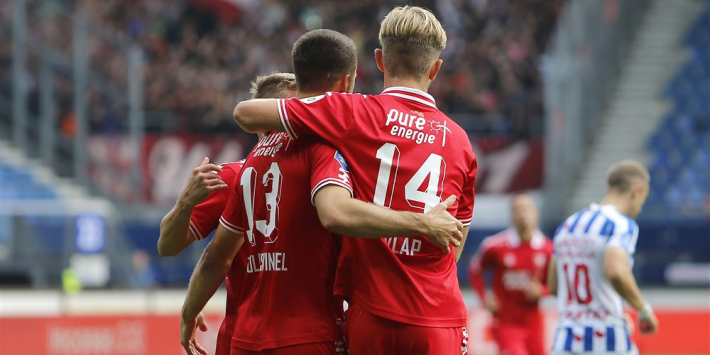Twente zet uitstekende reeks voort met zege op zwak Heerenveen