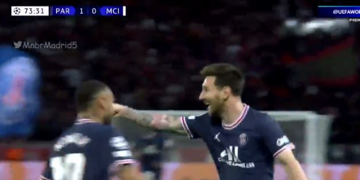 Beauty! Messi maakt op fenomenale wijze eerste PSG-goal