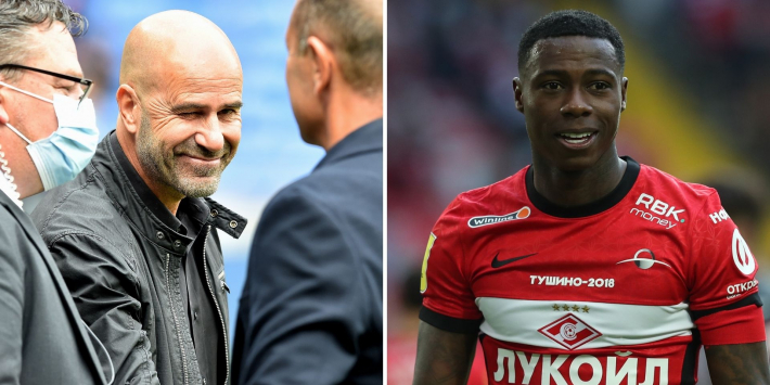 Bosz dendert door met Lyon; heldenrol Promes in Napels