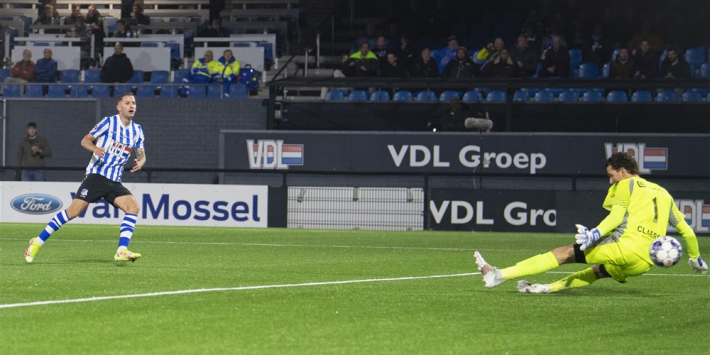 Eindhoven meldt zich in subtop na late treffer in Brabantse derby