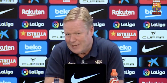 Koeman bespreekt situatie Agüero, Fati en Dembélé