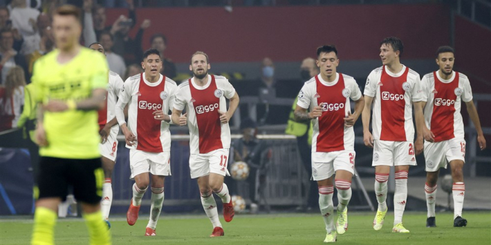 Ajax declasseert Dortmund en kan volgende ronde CL ruiken