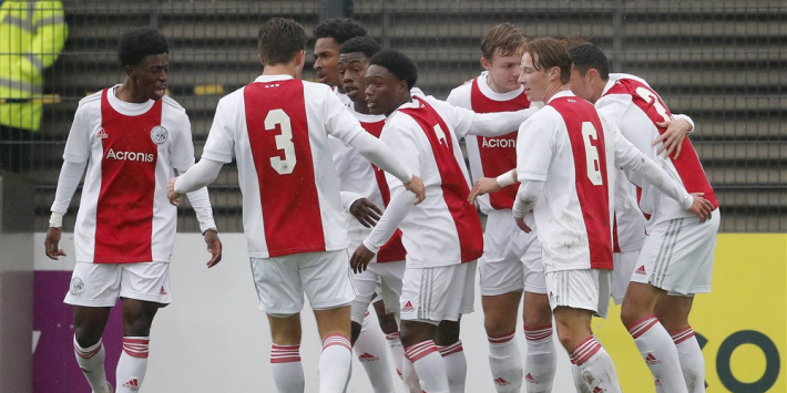 Ajax U18 geeft voorbeeld met zege in Dortmund