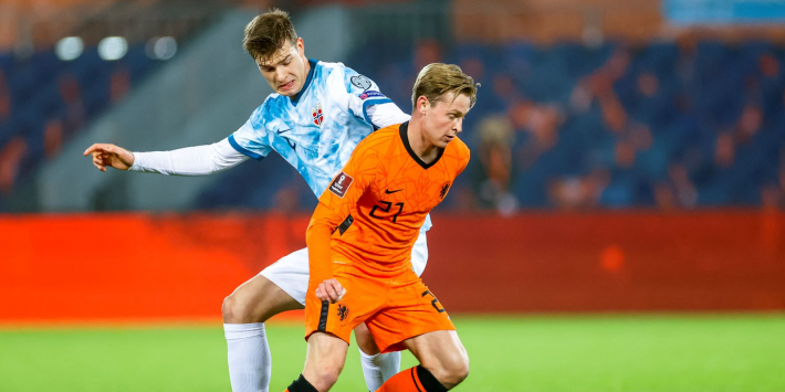 De Jong kan zich niet onderscheiden, mede door 'hoop gezeik'