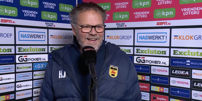 Henk de Jong: "Ajax moet natuurlijk niet verder uitlopen"