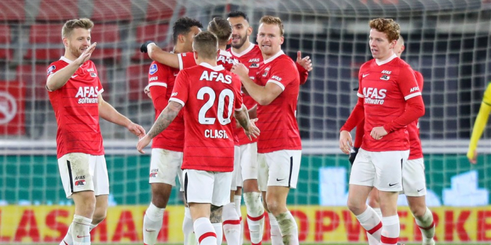 AZ keert terug in linkerrijtje na kleine thuiszege op Fortuna Sittard