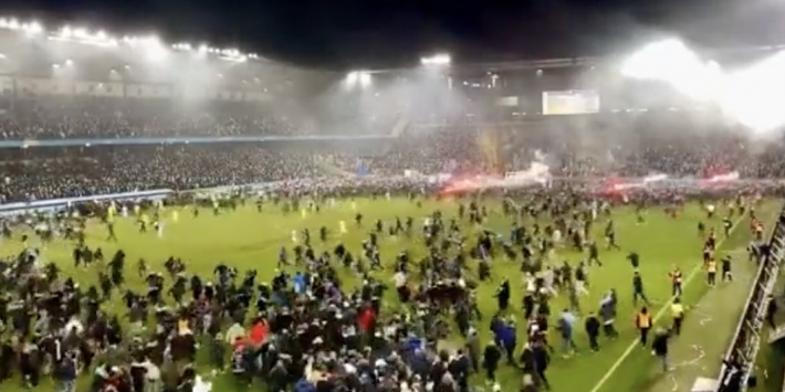 Woh! Ongekende pitch invasion bij Zweedse kampioen Malmö FF