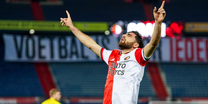 Opgeluchte Jahanbakhsh spreekt titelambities met Feyenoord uit