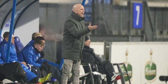Coach Jansen sluit ontslag bij sc Heerenveen niet uit: "Dan is dat zo"