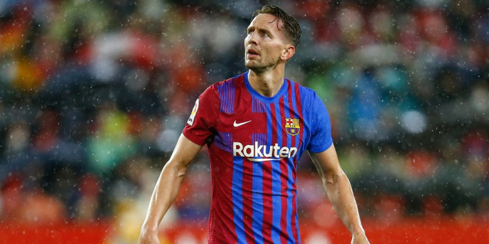 Kopspecialist Luuk de Jong in rijtje met Benzema