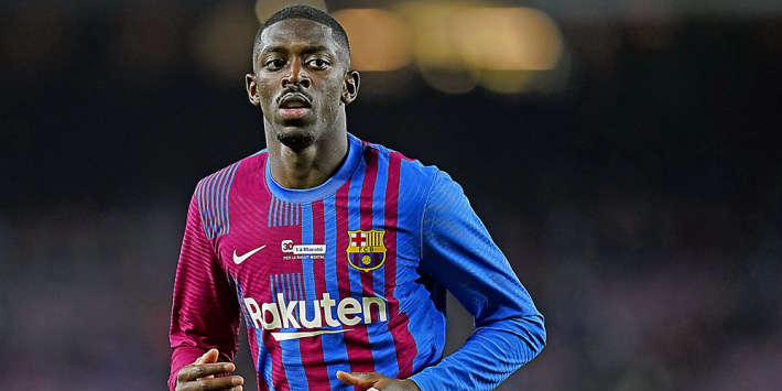 'Dembélé wil verlengen bij Barça, maar eisen moeten eerst omlaag'