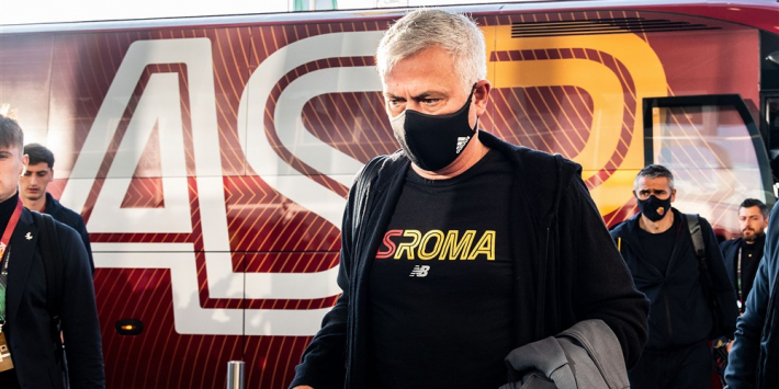 Opmerkelijke constatering Mourinho: AS Roma populairder dan Feyenoord