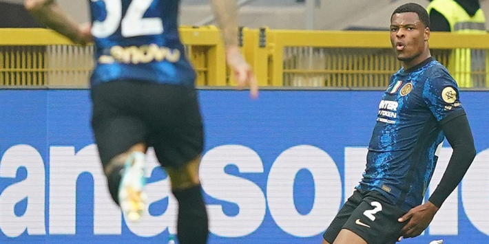 L’Inter è in vantaggio in Italia, segnando Dumfries eguagliando Bergkamp