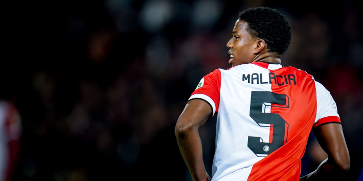 'United probeert Malacia-transfer te kapen, al akkoord met Feyenoord'