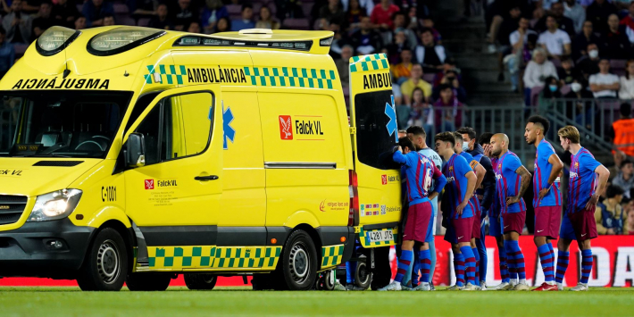 Akelige blessure Araújo overstemt belangrijke zege van Barça