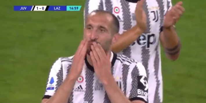 Fraai: Chiellini krijgt staande ovatie in laatste thuiswedstrijd