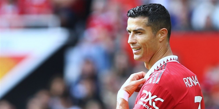 Ronaldo verlaat Old Trafford nog voor einde oefenwedstrijd