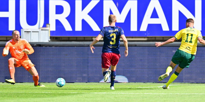 Ajax incasseert eerste doelpunt van het Eredivisie-seizoen