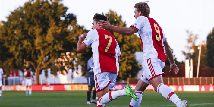 Conceição maakt eerste goal, maar helpt Jong Ajax niet langs Telstar