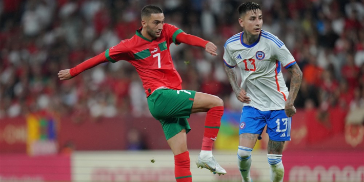 Ziyech toont bij rentree bij Marokko klaar te zijn voor het WK