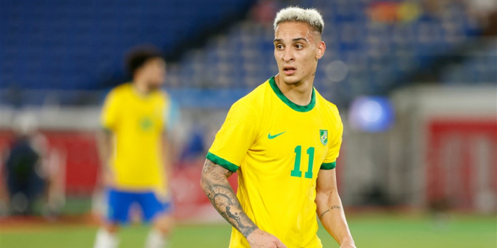 WK-selectie Brazilië bekend; Antony reageert uitzinnig