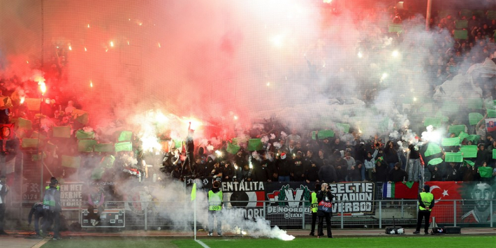 Slopende Feyenoord-fans richten voor kwart miljoen schade aan