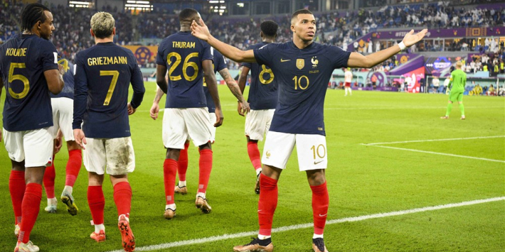 Mbappé staat op en helpt Frankrijk aan ticket voor achtste finales