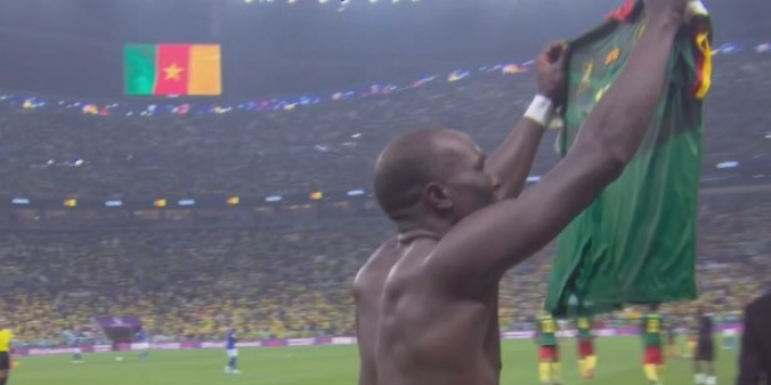 Mooi én oliedom: rode kaart na doelpunt Kameroen tegen Brazilië