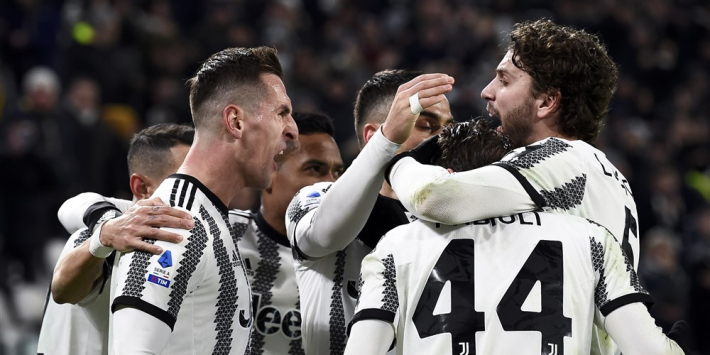 Juventus besluit inktzwarte week met spectaculair gelijkspel