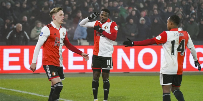 Feyenoord reageert op AZ en gaat als koploper naar FC Twente