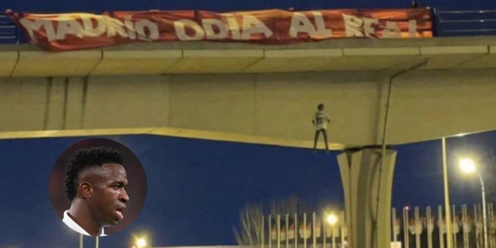 Onsmakelijke actie met Vinícius-pop zet boel op scherp in Madrid