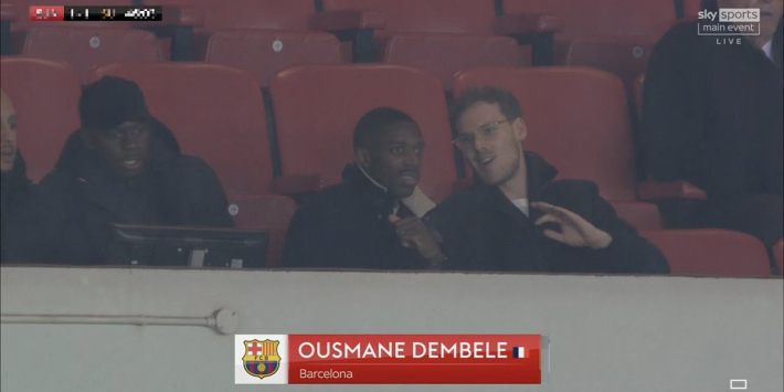 Ousmane Dembélé zorgt voor verrassing van de avond in Engeland