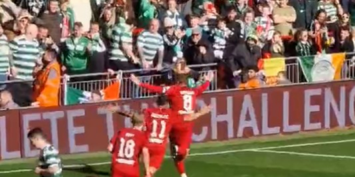 Video: Gerrard zorgt voor woede bij Celtic-fans na goal in benefietduel 