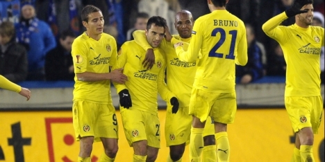 Villarreal ontsnapt aan verlies bij Santander