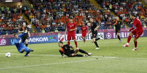 EK-uitschakeling Oranje best bekeken in 2012